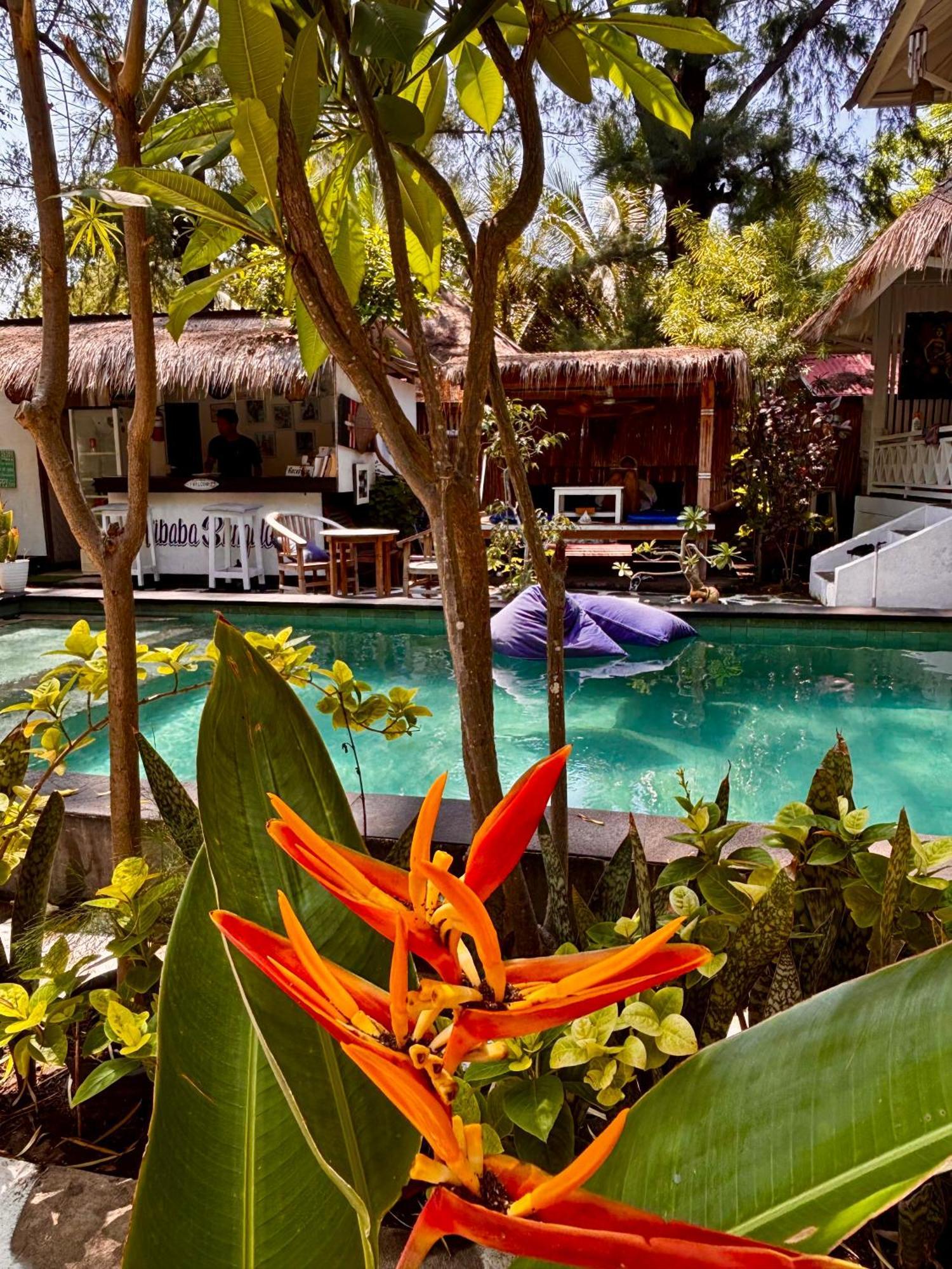 Alibaba Bungalows Gili Air Ngoại thất bức ảnh