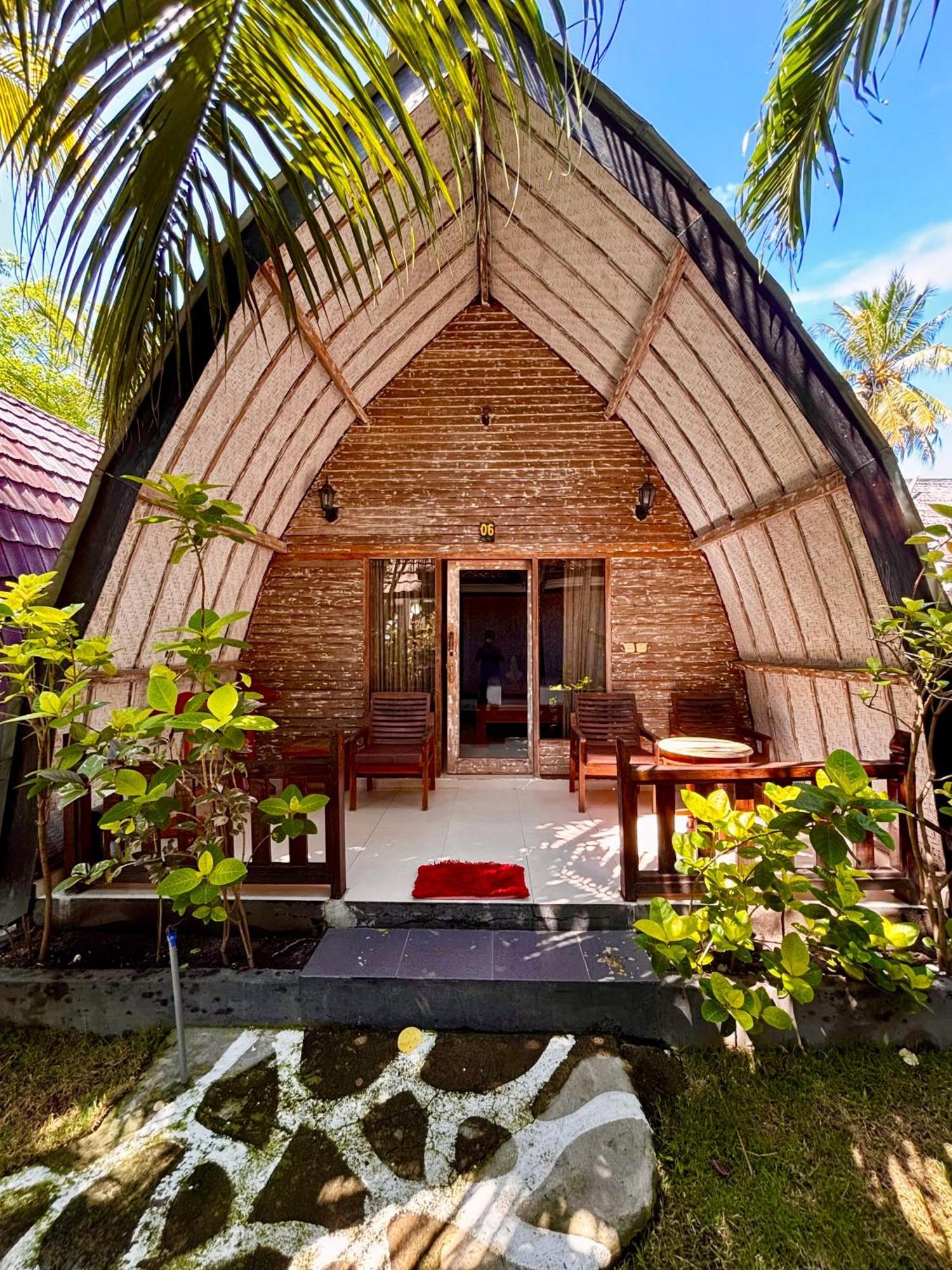 Alibaba Bungalows Gili Air Ngoại thất bức ảnh